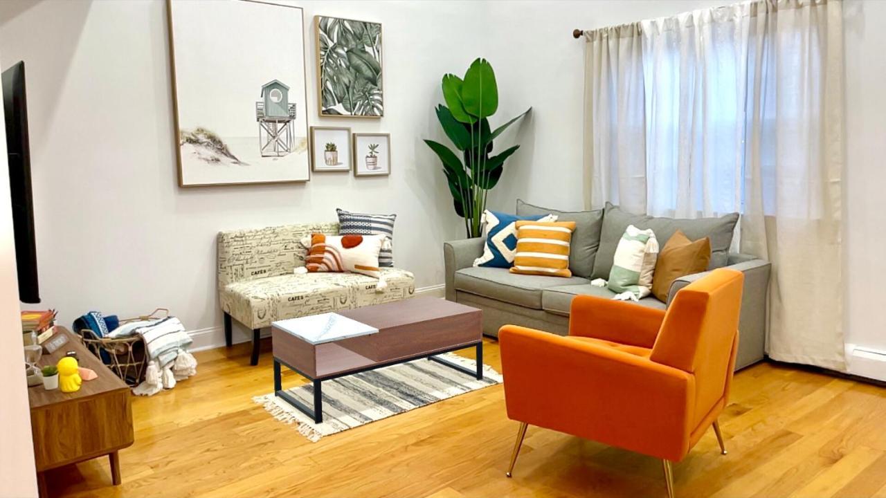 Modern Apartment With Parking & Quick Ride To Manhattan New York Luaran gambar